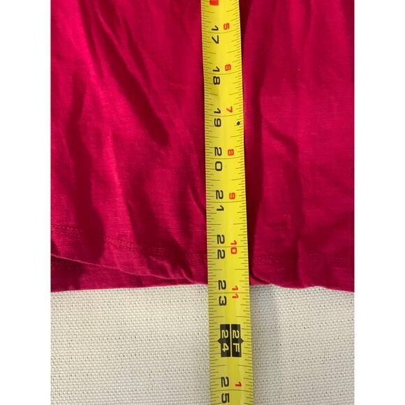 Loft Magenta Long Sleeve shirt size medium - Picture 6 of 6